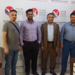 وفد من منظمة العمل الإنساني البولندي يزور مقر الوكالة فرع اليمن