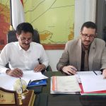 Signing a partnership and cooperation agreement with the Ministry of Education