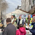A delegation from the Yemeni International Development Agency - Turkey visits the earthquake-affected areas in southern Turkey