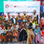 دفء الشتاء يصل أطفال مخيم السويداء بمأرب