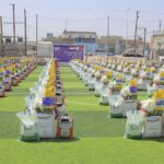 توزيع السلال الغذائية للأسر المحتاجة بدعم كاف الإنسانية – البحرين